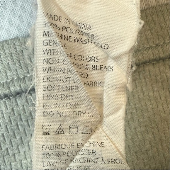 PrAna Mens Orion 1/4 Zip Pullover Long Sleeve Stretch Lightweight Gray L - Picture 8 of 12